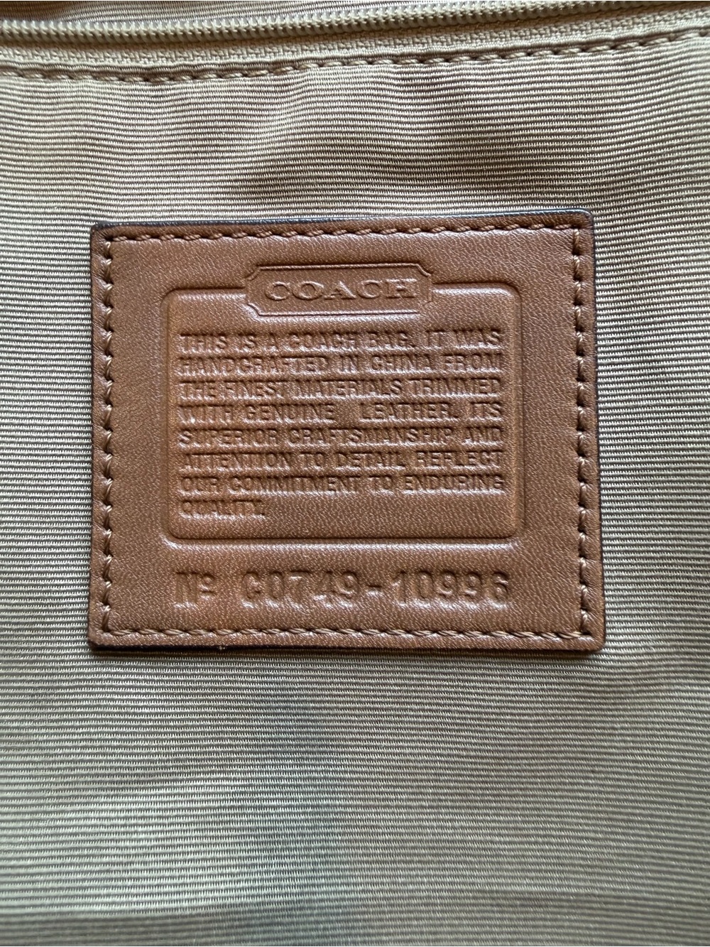 Coach Y2K Optic Braided Tote - Picture 8 of 9